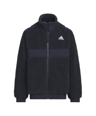 Детская свободная куртка Adidas Warding Pack Boa Legend Ink с полной молнией, KPX94, (JP4918)