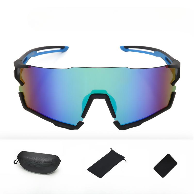 Новые велосипедные очки, уличные спортивные солнцезащитные очки в большой оправе TR90, ветрозащитные велосипедные очки для мужчин и женщин