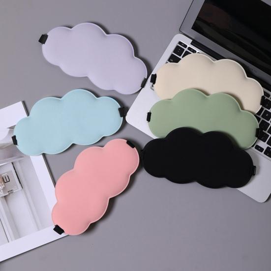 Yousheng 6D Sleep Blindfold Cloud Shape Breathable Memory Foam Eye Cover Patch Travel Sleep Eyeshade for Women Men Kids