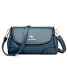 Bag for Women's Autumn New Women's Shoulder Bag Solid Color Retro Soft Leather Women's Crossbody Bag