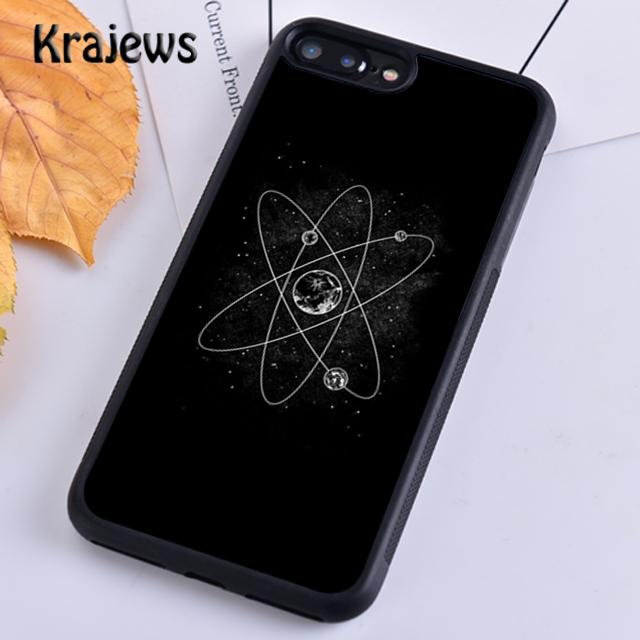 Atom Chemistry Science For iPhone 17 Air 16 Phone Case Cover 15 14 plus 12 13 pro max coque Fundas