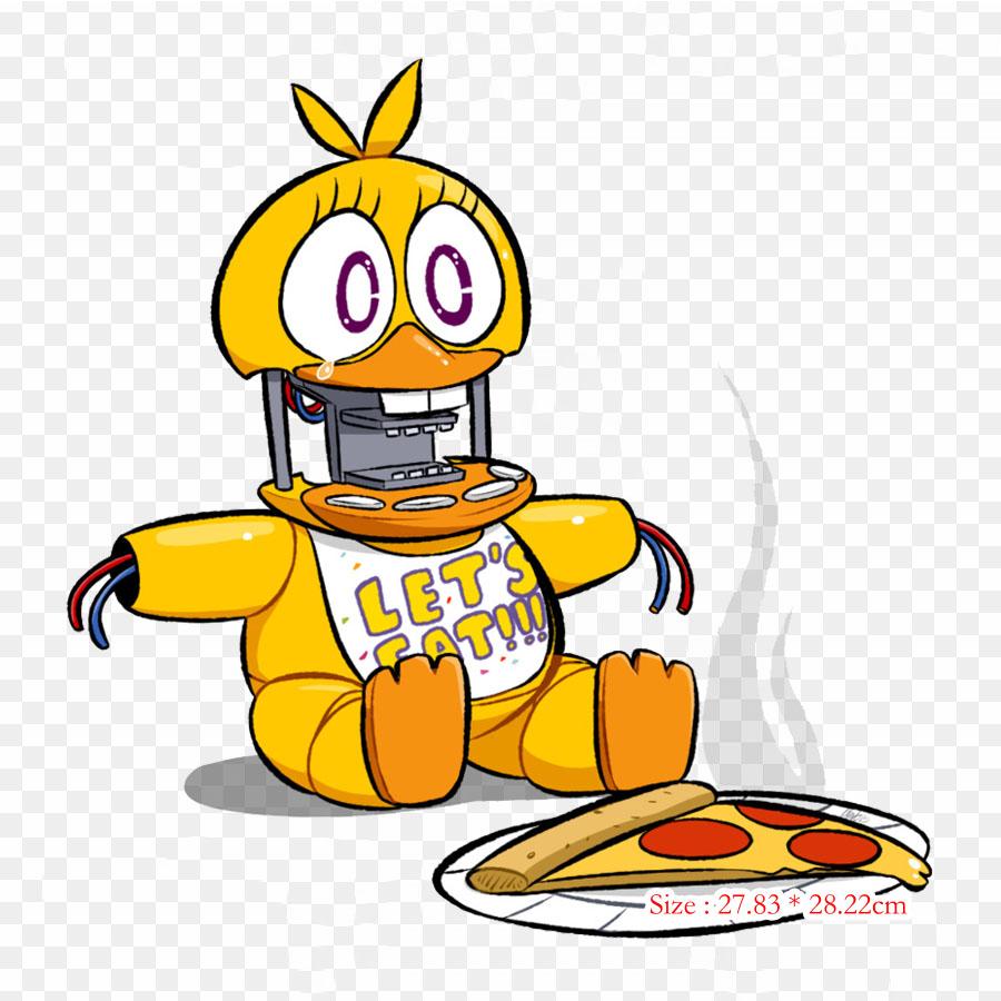 Fnaf Withered Chica Full Body Five Nights At Freddy's 2 Fnaf World Iron-on Transfers For Clothing Tshirt Bag Heat Transfer Stickers Iron On Patches
