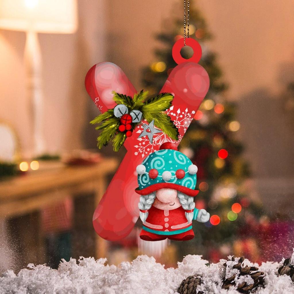 Рождественское украшение Подвеска Рождественская елка Бирка Тематическая вечеринка Поделки Орнамент