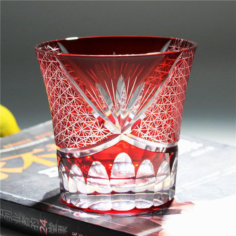 Edo Kiriko Crystal Whiskey Glass