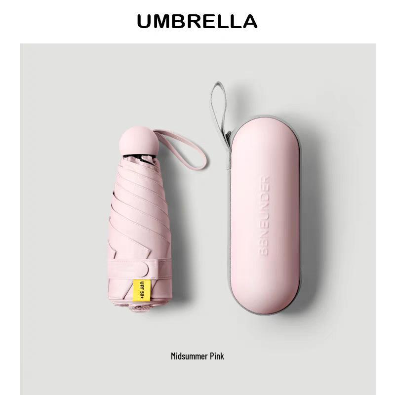 50% скидка на женский портативный солнцезащитный зонт - Защита от УФ-лучей, Ручное складывание, Зонт от дождя и солнца