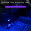 1/3/5pcs Car LED Touch Lights Wireless Interior Light Auto Roof Ceiling Reading Lamps USB Charging Car Atmosphere Light