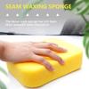 SEAMETAL Автоаксессуары Восковая губка Супермягкая Полировка Сотовая Автомобильная Желтая Губка Блок