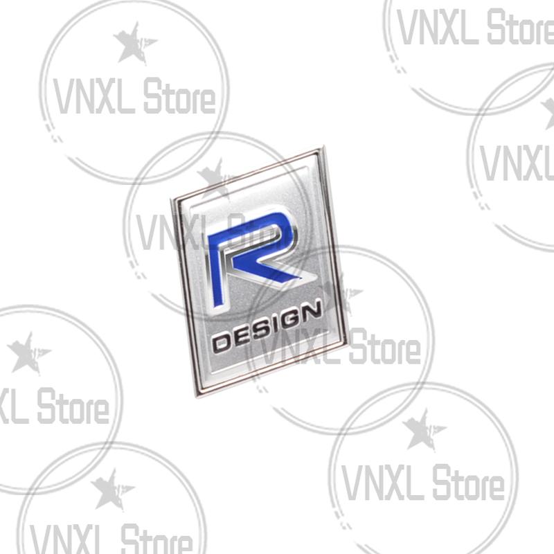 Car-Styling For Volvo Moose Test R Design Inscription Ocean Raec Edition Sweden Flag 3D Metal Stickers Car Trunk Body Emblem