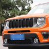 ABS Car Front Grille Decoration Ring Cover Stickers For Jeep Renegade 2019 Up Car Exterior Accessories