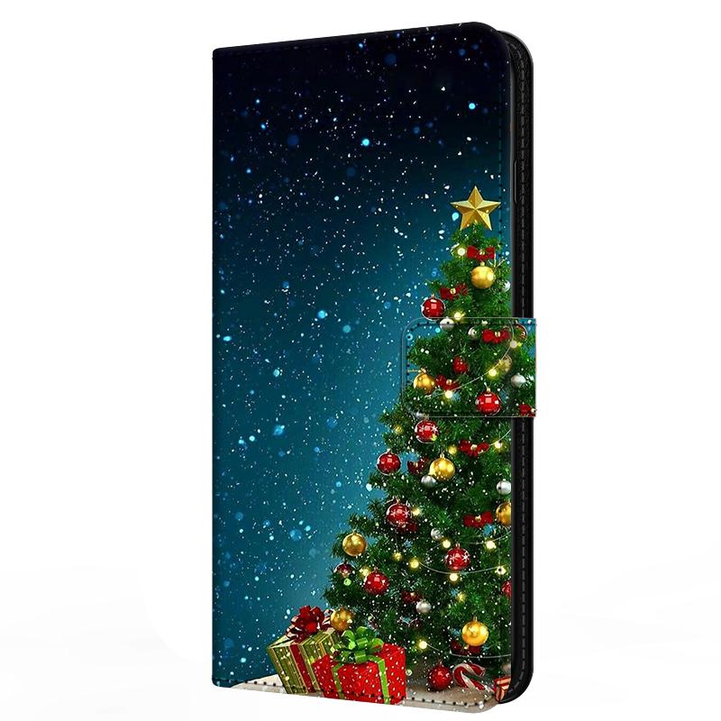 Cover For Vivo Y500 Pro Flip Stand Book Leather Case Full Protective Phone Funda Y 500 Pro 5G Christmas Magnetic Wallet Bumper