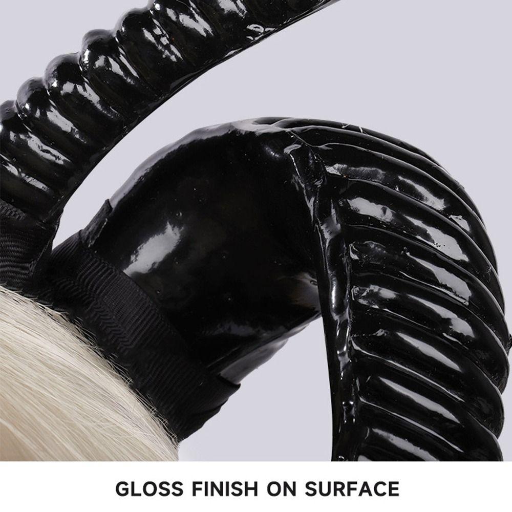 Украшения на Хэллоуин, повязка на голову для косплея, повязка на голову с рогами овцы на Хэллоуин, девушка