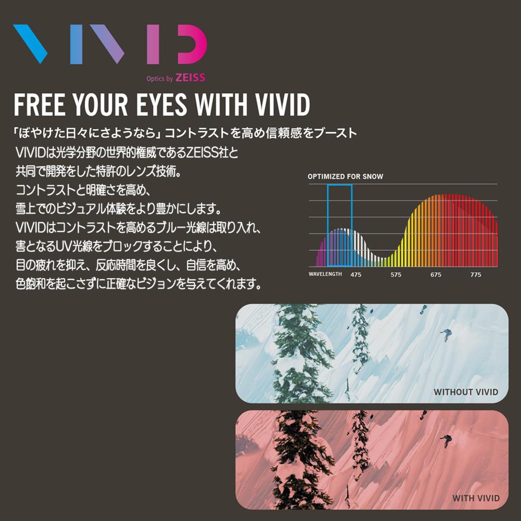 Giro Revolt Asian Fit Snow Goggles for Skiing and REVOLT AF F Men's Snowboarding, 7156256, SLUSH_MAG