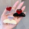 Simple Wild Medium Love Fashion Girls Hairpin Barrette Hair Claw Acrylic