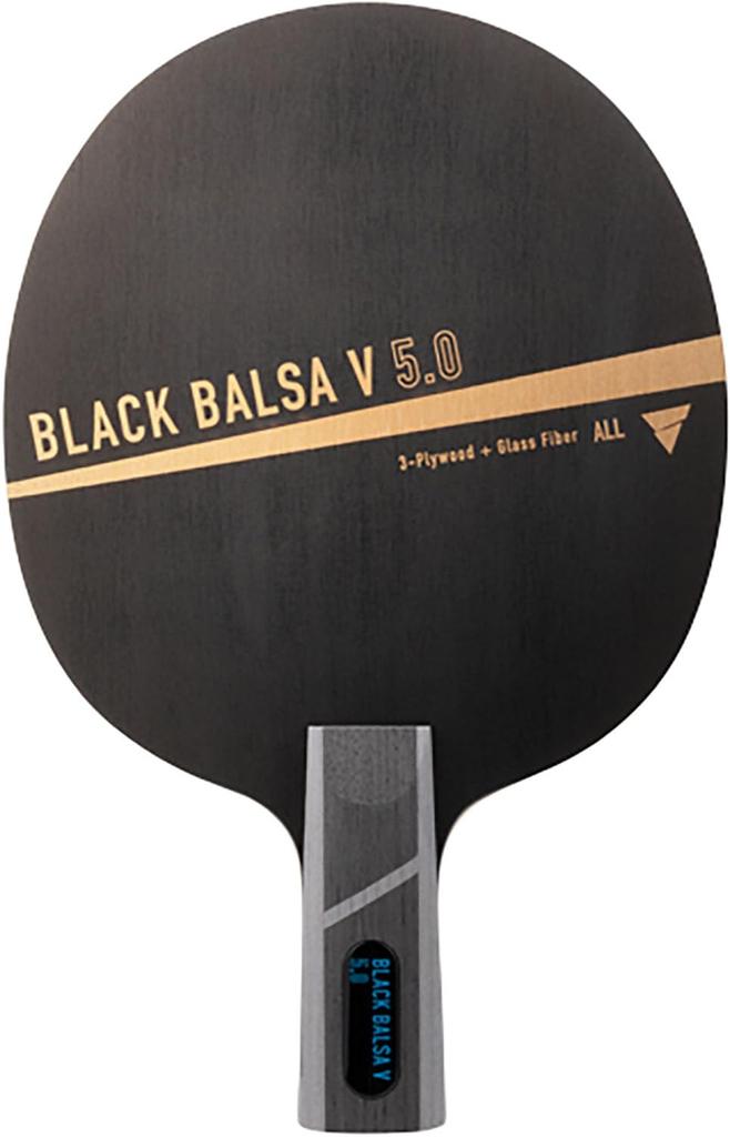 Victas Table Tennis Offensive Chinese Penholder Black Balsa V Chinese 310443 Racket, Style, 5.0, Penhold,