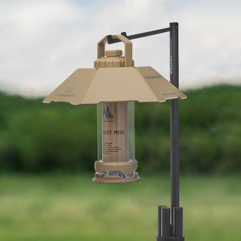 Портативный абажур для кемпинга Аксессуары для кемпинга на открытом воздухе (Оттенок хаки)