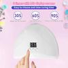 LINMANDA Professional UV LED Nail Lamp Light Dryer for Gels Polishes LED Nail Lamp with 3 Timer Setting and Automatic Sensor
