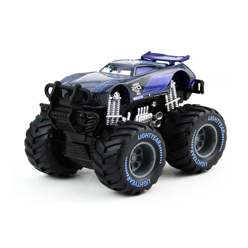 Pixar Cars Mater Lightning McQueen Jackson Storm Big Wheel Offroad Vehicle Pullback Force Cars Model Toys Birthday Gifts