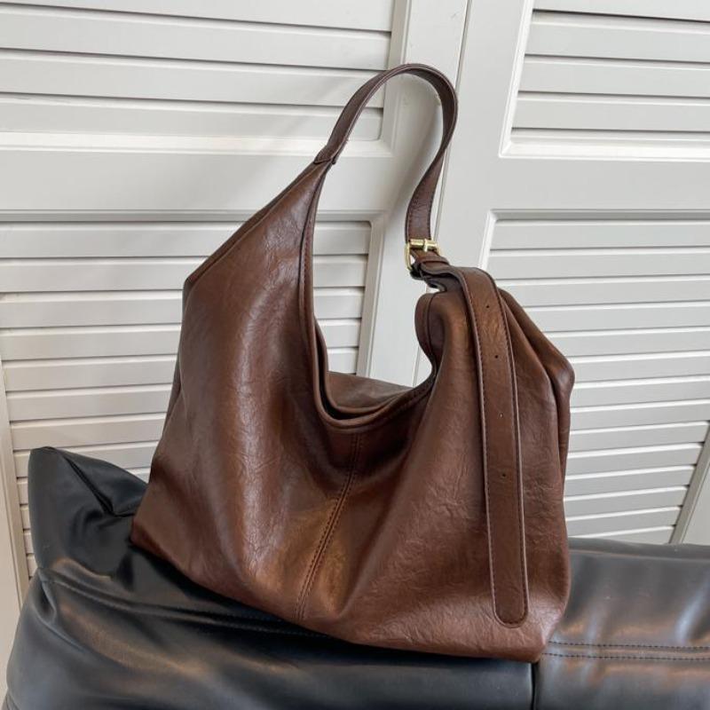 Simple Retro Underarm Bag Women's Autumn and Winter Super Popular Shoulder Bag High-end Sense Large-capacity Tote Bag