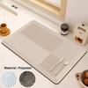 Tableware Drying Mat Super-absorbent Tableware Nordic Drain Pad Kitchen Placemat Home Draining Mats Table Counter Pads