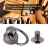 20 шт. DIY Кожаное ремесло Металлическая заклепка с кольцом-пуллером Пряжка для кошелька Чехол для телефона Украшение