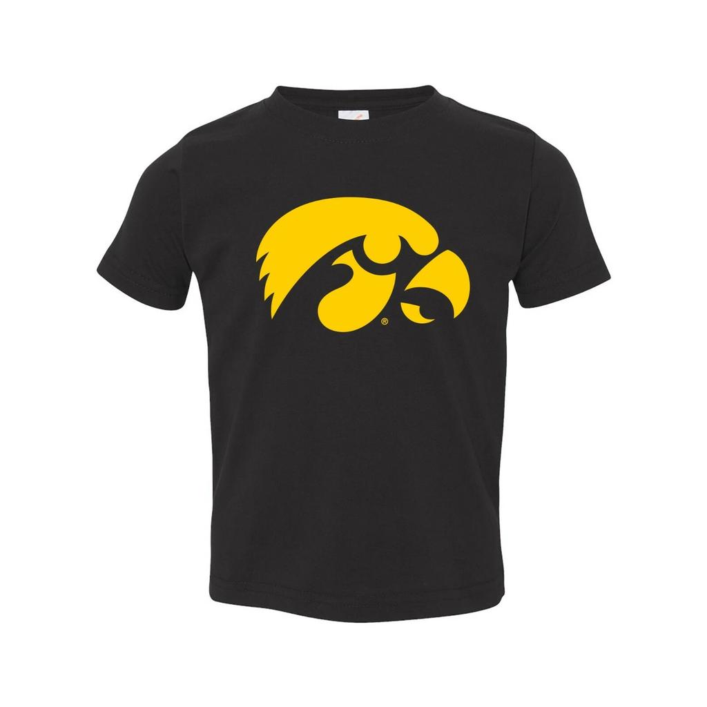 Iowa Hawkeyes Primary Logo University College Sports Team Toddler T Shirt