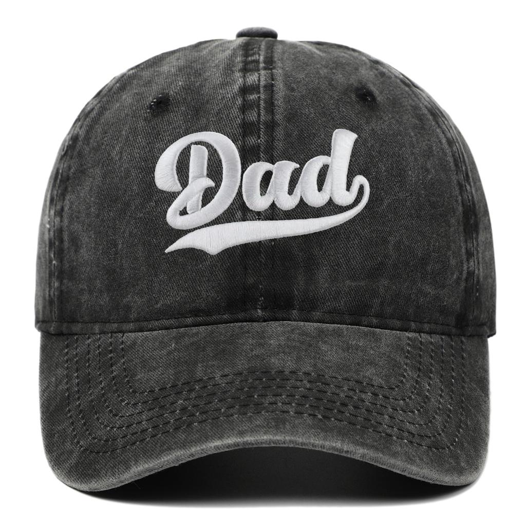 1 шт. Модные Бейсболки с Вышивкой DAD MOM, Регулируемые, Парные, Хип-хоп Бейсболки, Потертые, Выцветшие Кепки, Винтажные Кепки для Защиты от Солнца