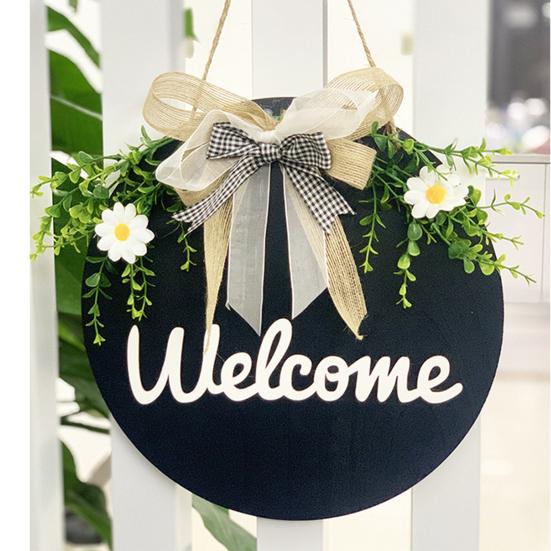 Rustic Lightweight Fashion Wear Resistant Wear Resistant Home Welcome Sign Door Sign