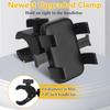 Universal Golf Cart Phone Holder Mount Compatible with EZGO/Club Car/Yamaha For IPhone/Galaxy/Huawei Quick Release/360° Rotatabl