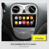 Compatible with 2010-2012 JAC Refine M2 Heyue RS Models: Central Intelligent Touchscreen Navigation & Reversing System.