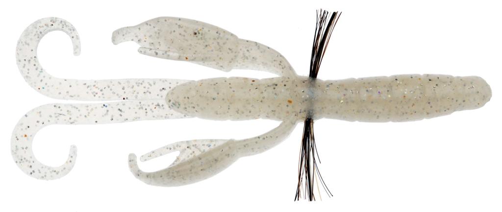 Приманка Bait Breath BYS CRAW 3.5 дюйма #157B Белый Жемчуг