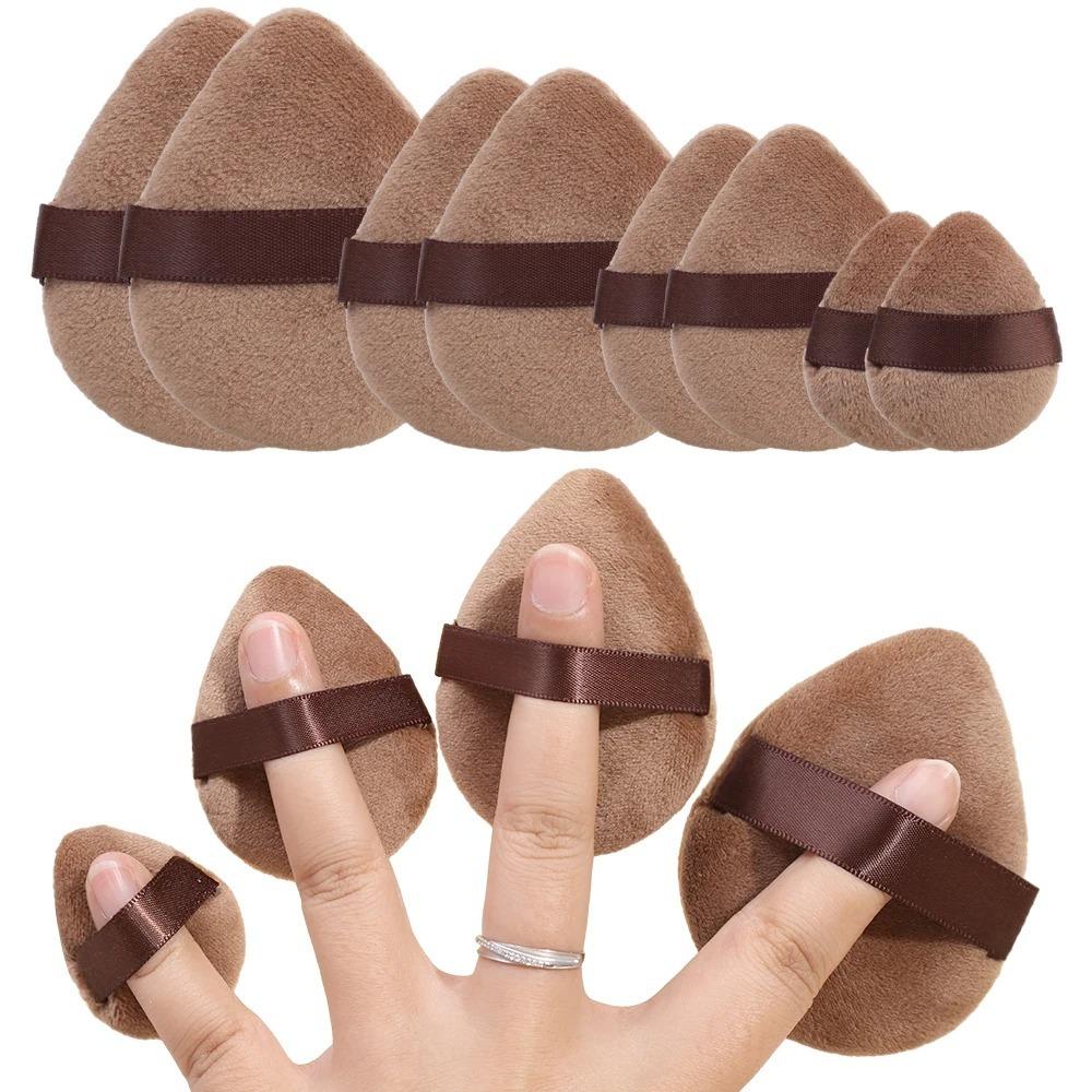 4/8 шт. супер мягкие профессиональные пуховки для пудры портативный набор спонжей для макияжа