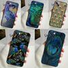 Чехол с перьями павлина для iPhone 14 16 15 Pro Max 11 12 13 Mini 7 8 Plus X XR XS MAX Мягкая противоударная крышка