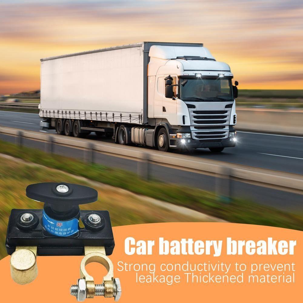 Quick Cut-off Car Battery Cut Off Switch Disconnect Isolator Anti-leakage Switch RV/ATV