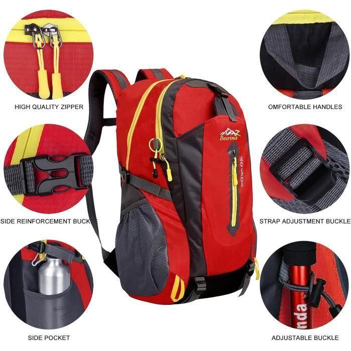 Рюкзак - Повседневный - 40 л - Водостойкий - Легкий - Для походов и путешествий