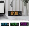 Настенные электронные настенные часы Многофункциональный дисплей Настольные часы Новые цифровые светодиодные часы