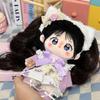 Lovely 20CM Cotton Doll Clothes Dress up DIY Doll Accessories Cute Sweater Shorts Suit  Kids Toys