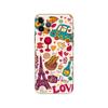 Charming Paris Art Phone Case for Iphone 5 5s 2020se 6 6s 7 8 Plus X 10 XR XS 11 12 13 Mini Pro MAX Black Tpu Back Cover
