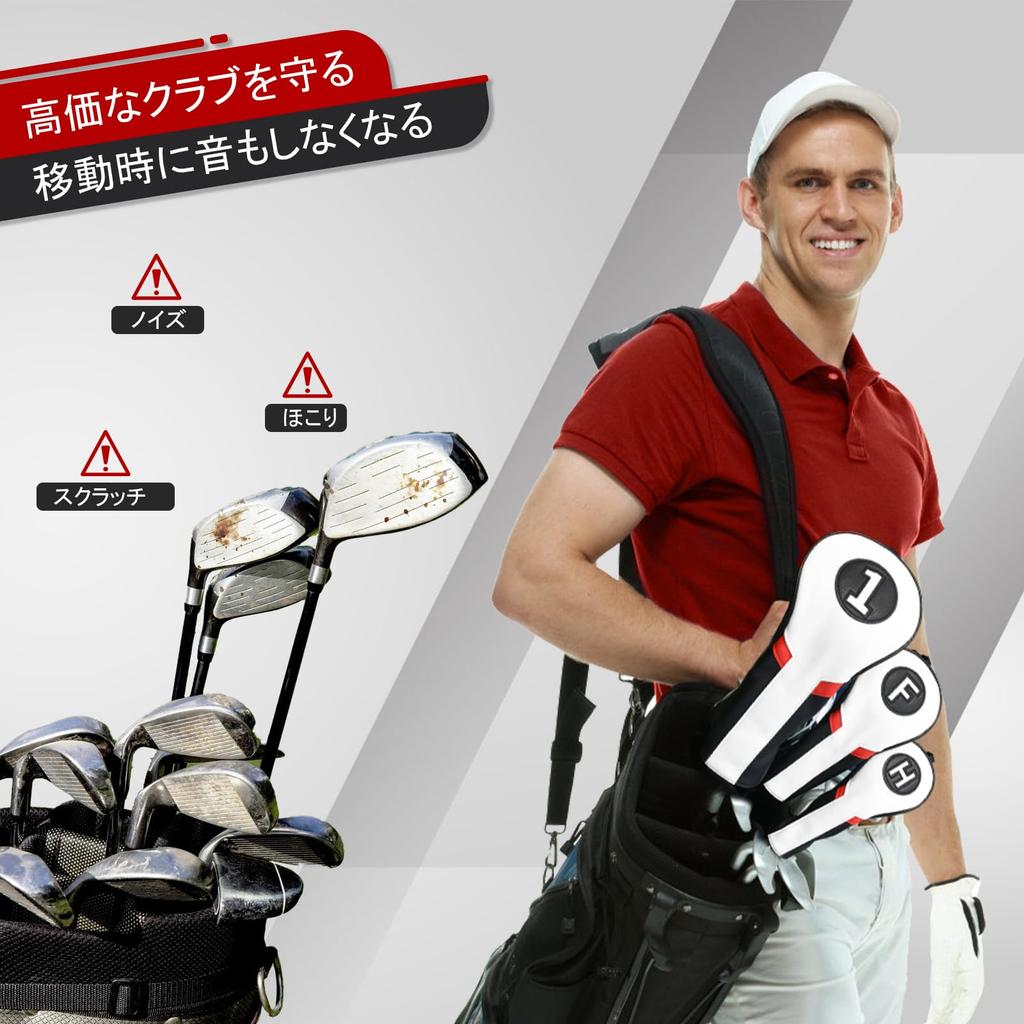 Деревянное покрытие для гольф-фервея для FW с номерной биркой (нет. 3, нет. 4, нет. 5, нет. 7, нет.