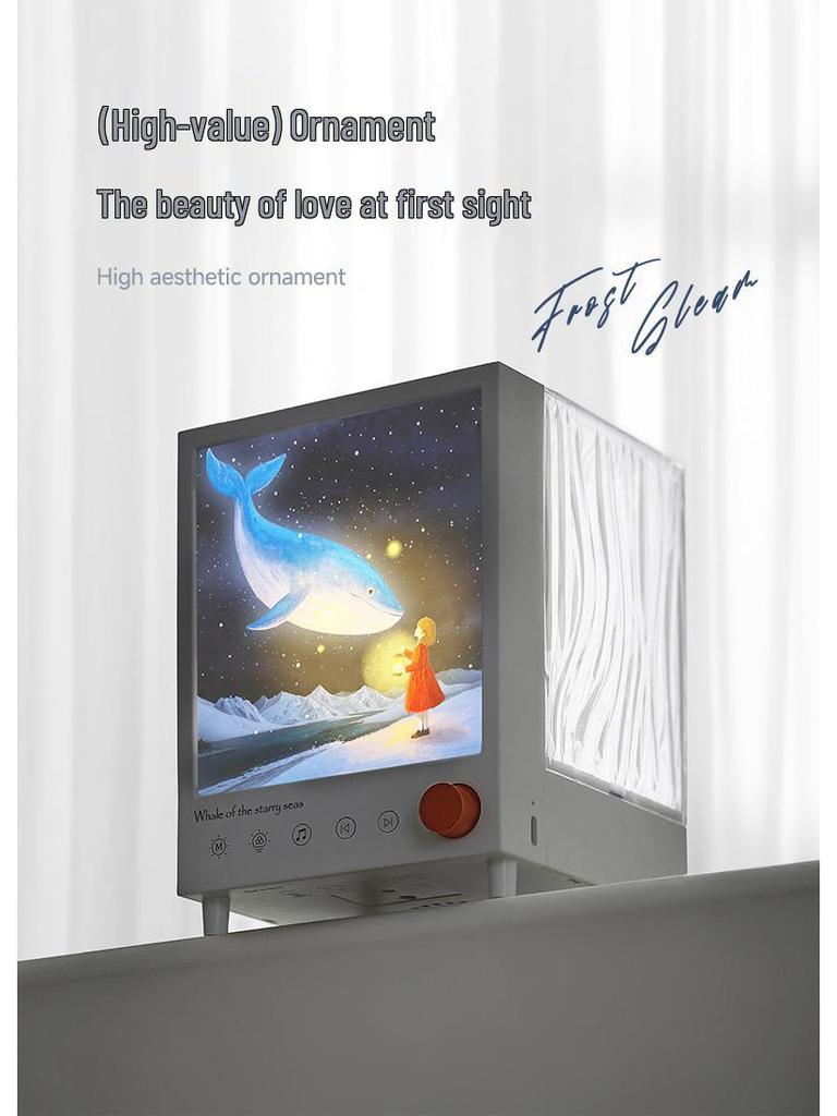 Aurora Treasure Box Projector: Romantic Bedroom Night Light & Birthday Gift 2025