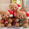 Soft Scarf Bear Kawaii Plush Toys Dress Up Bear Stuffed Doll  Party Supplies