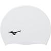 Mizuno Swim Silicone Swim Size F (Mizuno) Cap, Cap, Unisex, N2JWB050, 01, White,