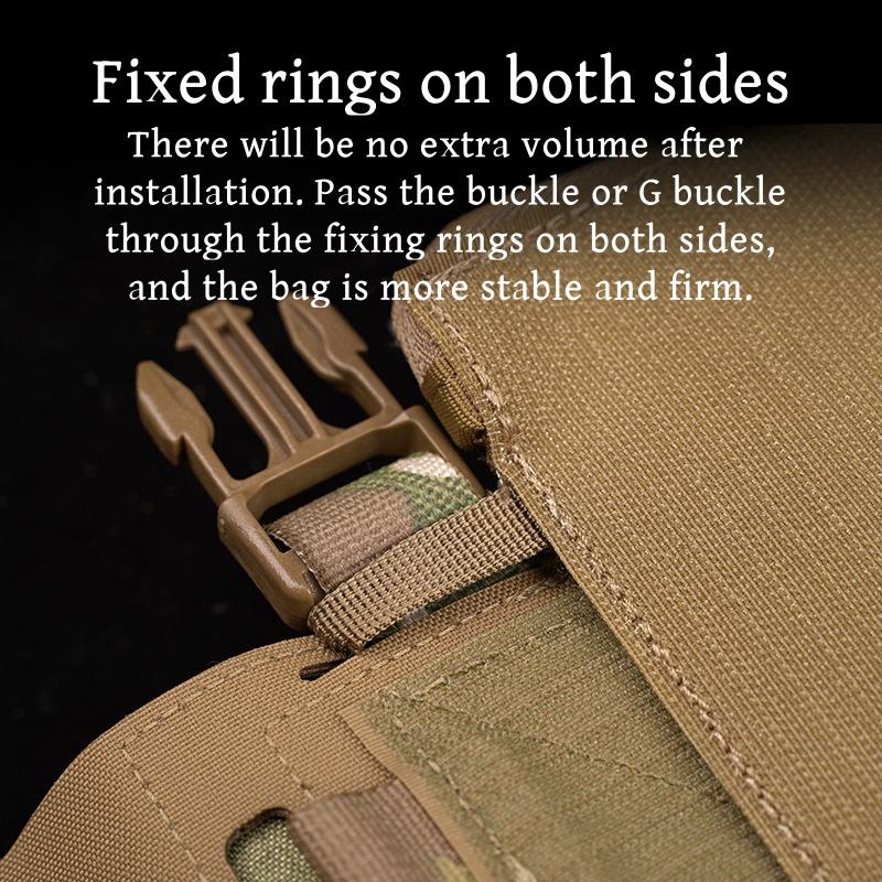 Multi purpose Storage Pouch, Management Pack, Sundry Bag, Diversified Adaptation to MOLLE Systems Easy Installation