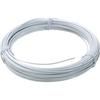 TRUSCO Color Wire, Vinyl-Coated, White, #8, 4.0mm Diameter, 1kg, TCW-40W