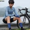 Мужской и женский парный стиль Велоджерси с длинным рукавом Весна Новинка Велоспортивная рубашка Одиночный велосипед Велосипедная джерси Влагоотводящая Защита от солнца