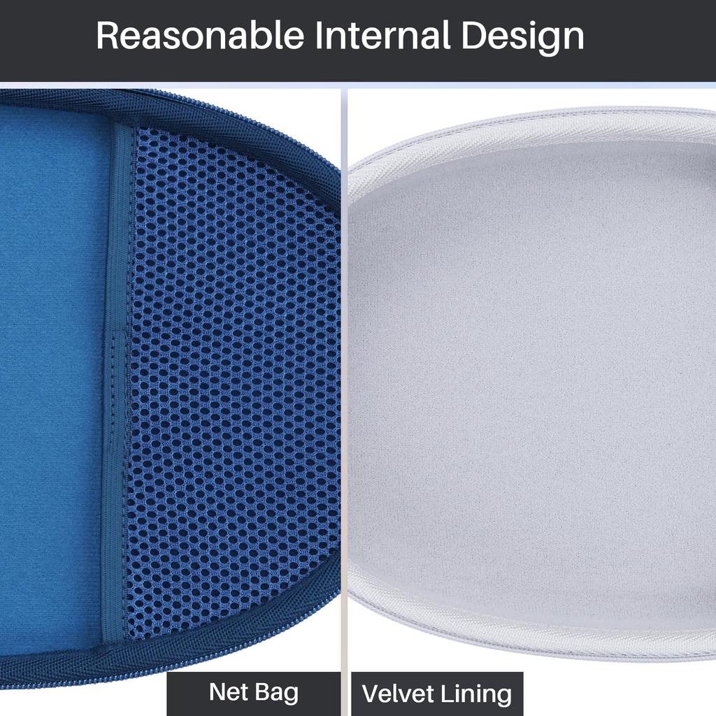 Tune 710BT Wireless Headphone Bluetooth Sealed 770NC 760NC 750BTNC 600BTNC 520BT 500BT 510BT Compatible with Lebakort Storage Case (Off-White Case)