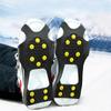 Sport Shoes Cover For Women Men Boots Cover 10-Stud Snow Ice Claw Climbing Anti Slip Spikes Grips Crampon Cleats