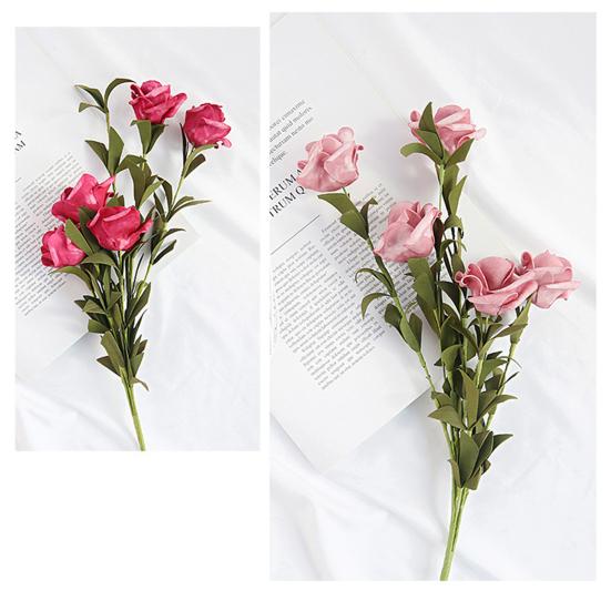 Современный искусственный цветок гибкий красочный реалистичный