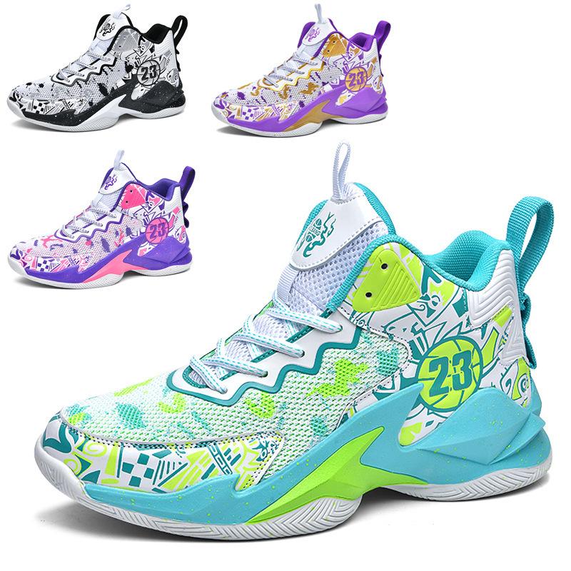 Новые летние баскетбольные кроссовки Практичные спортивные кроссовки для бега по цементному полу Нескользящие и износостойкие мужские кроссовки