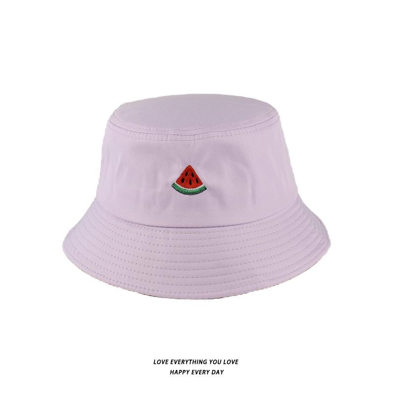 Bucket Hats Men And Women Skull Embroidered Fisherman Hat, Single-Sided Black Street Fashion Foldable Sunhat