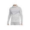 Nike Therma-Fit Adv Division Logo Print Однотонная футболка с капюшоном и длинными рукавами Мужские топы Темно-дымчато-серый DD6111-010